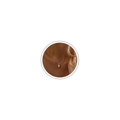 [Fezodo] Fezodo Pearl Necklaces for Women Girls, 18K Gold/Silver Plated Layered Pearl Necklaces Dainty Pearls Choker Necklace and Earring Set Gifts for Mom Wife Girlfriend