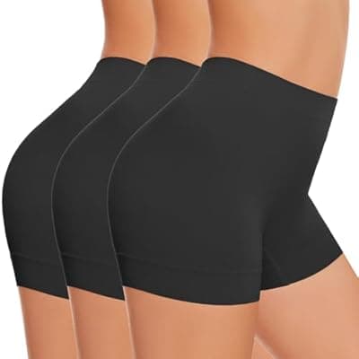 [UUMIAER] UUMIAER Slip Shorts for Women Under Dresses, Anti Chafing Boyshorts Panties Shapewear Yoga Biker Shorts