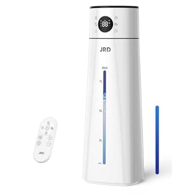 [JRD] JRD Humidifier Large Room 8L/ 2.1Gal, Ultrasonic Cool Mist for Bedroom, Quiet Humidifier with Remote Control, 10 Mist Modes, 24H Timer, Night Light, AI Mode, 40H Run for Home Office Baby Pets Plants