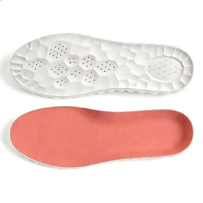 [CCOBCHY] 4D Cloud Steppers Insoles for Men and Women - Shock Absorption Inserts, Soft Anti-Fatigue, Relieve Foot Pain, Memory Foam Insoles for Shoes, Boots & Sneakers