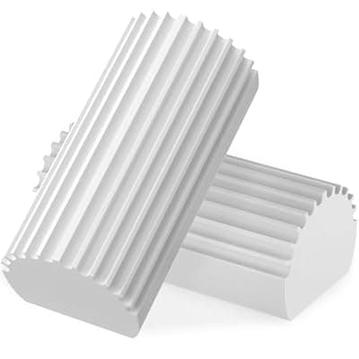 [Jeymei] Jeymei 2-Pack Damp Clean Duster Sponge, Sponge Cleaning Brush, Duster for Cleaning Blinds, Glass, Baseboards, Vents, Railings, Mirrors, Window Track Grooves and Faucets