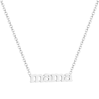 [SINYARS] Mothers Day Gifts for Mom, for Wife - 14K Gold Mama Necklace- First Mothers Day Gifts for New Mom - Hypoallergenic, Water-Resistant & Tarnish-Free - Momma Necklace for Women - For Mother to Be