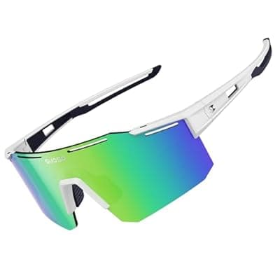 [suoso] suoso Cycling Polarized Sunglasses for Men: UV400 Protection Glasses Running Baseball Softball Sports Goggles for Youth Women