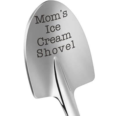 [LEJIAJINW] Funny Gifts for Mom Mothers Day - Mom Mother's Day Birthday Gifts from Daughter Son Kids Mom's Ice Cream Shovel Spoon Scoop Gift for Mother-in-law Mama Mommy Anniversary Present Ideas Kitchen Gadgets