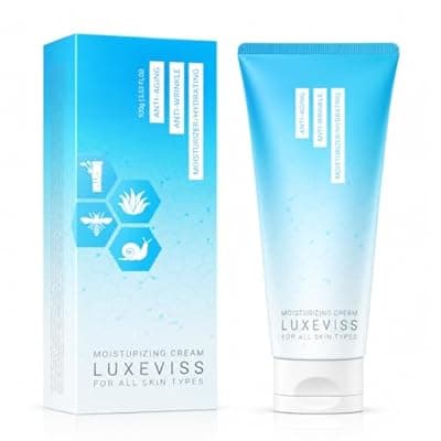 [Luxeviss] Luxeviss Anti Aging Night Cream - Overnight Face Moisturizer with Collagen Peptides, Ceramides & Hyaluronic Acid - Deep Repair Wrinkle Cream for Firming & Hydrating, Fragrance-Free, 3.4 Fl Oz (100ml)