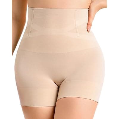 [ForeverShaper] ForeverShaper Shapewear for Women Tummy Control High Waist Body Shaper Thigh Slimmer Butt Lifter Shapewear Shorts Under Dress