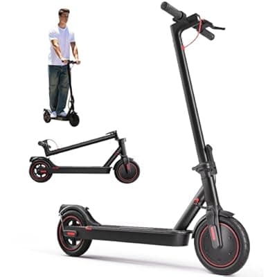 [ZapRun] Electric Scooter, 23/21Miles Range, 22/18MPH Top Speed, 500/350W Powerful Motor, 10"/8.5" Tires Foldable Commuter Scooter for Adults with Cruise Control, Double Braking Systems, APP Control