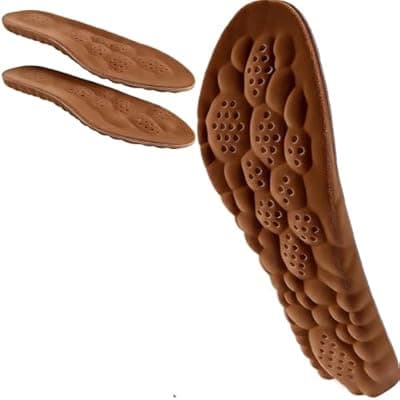 [CCOBCHY] 4D Cloud Steppers Insoles for Men and Women - Shock Absorption Inserts, Soft Anti-Fatigue, Relieve Foot Pain, Memory Foam Insoles for Shoes, Boots & Sneakers