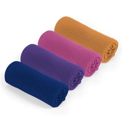 [KISS QUEEN] KISS QUEEN 4 Pack Cool Towels for Gym Yoga Fitess Running Hiking Tennis,Cooling Towel for Neck and Face(4 Pack-04)