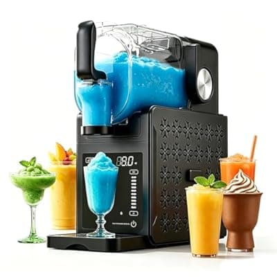 [QIDO] QIDO 84oz Commercial Slushie Machine 5 presets Frozen Drink Maker, Digital Temp Control,No Ice Needed Quiet Operation&Self-Cleaning,Perfect for margaritas, Smoothies, Bars, Cafes, and Parties