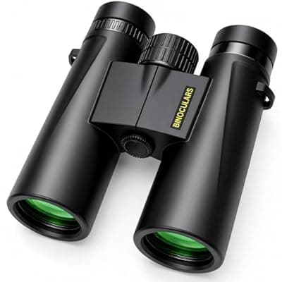 [Asacam] Asacam 12x42 Binoculars for Adults, High Powered Binoculars with Large Eyepiece, Lightweight HD BAK4 Prism for Bird Watching, Travel, Hunting, Camping, Sports