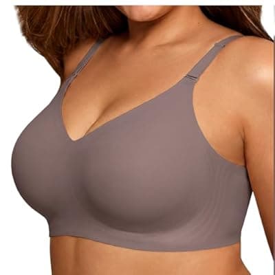 [COCOMARTS] COCOMARTS Jelly Bras for Women No Underwire Push Up Seamless Supportive Plunge Bra Full Coverage Comfortable Bralettes