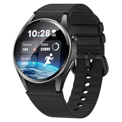 [AKUMAKA] Smart Watches for Men/Women, 1.26" Bluetooth Smart Watch with Heart Rate/SpO2/Sleep Monitor, 110+ Sport Modes/Step Tracking, Waterproof Fitness Tracker Watch, Smart Watch for Android Phones/iPhones