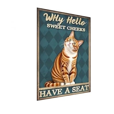 [Carastora] Carastora Retro Tin Sign for Beach Lovers – Rustic Arrow Metal Plaque for Coastal Decor, Bar, Porch, or Fence, Indoor/Outdoor Use, 12x8 Inch