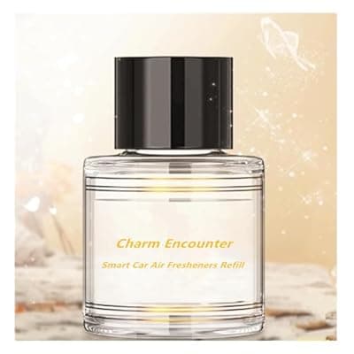 [ZYCZFC] 50ML Smart Car Air Fresheners Refill JK577/579 Dedicated Perfume Refill Car Diffuser Refill Can be Used for 3-5Months Made with Natural Plant Extracts(Charm Encounter)