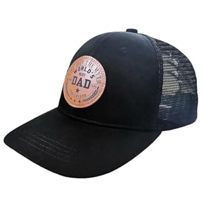 [QSANQEN] QSANQEN Dad Hat Dad Gifts from Daughter Son Wife for Men Father's Day Birthday Gift Baseball Cap Trucker Hat for Dad