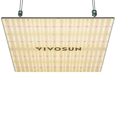 VIVOSUN LumaLight 400W LED Grow Light, Full Spectrum Plant Light, Smart Dimmable & High PPFD for Indoor Plants Seedling Vegetables Bloom, Fits 4×4/5×5 Grow Tents