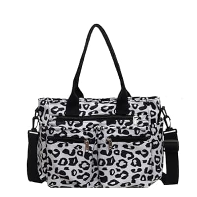 [FOTN] Cherry Tote Bag for Women, Everyday Work Tote,Large CanvasTote Purse with Multiple Pockets for Travel Daily Use