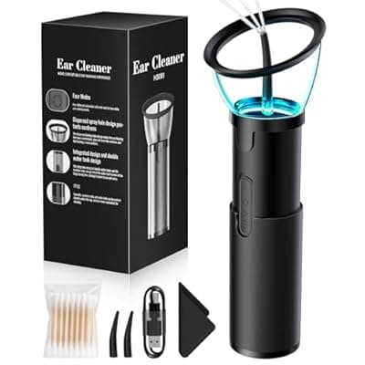 [STYNGT] STYNGT Ear Wax Removal, Safe and Rechargeable Ear Cleaner with 4 Modes, Electric Ear Cleaning Kit with USB, IPX6, Water Resistant Earwax Removal Tool Gifts