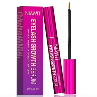 [NIAWIT] NIAWIT Eyelash Growth Serum & Eyebrow Enhancer - Advanced Lash and Brow Serum for Longer, Thicker, Fuller Looking Lashes Naturally | Strengthening & Nourishing Vegan Formula Gentle for Sensitive Eyes