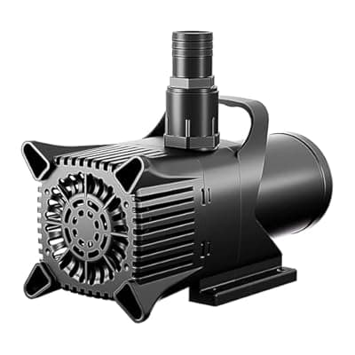 [LYCLEAN] 2906 GPH Submersible Water Pump, 170W Pond Pump with Adjustable Water Outlet Water Fountain Pump, Aquarium Water Pump with 20.3FT Lift Height for Pond Waterfall Fish Tank Hydroponic Pond Pumps