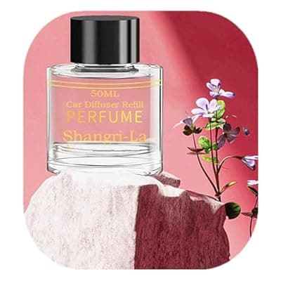 [ZYCZFC] Smart Car Air Fresheners Refill 50ML Made with Natural Plant Extracts Compatible with Various Car Diffuser Refill Universal Perfume Available for 3-5 Months (Shangri-La)