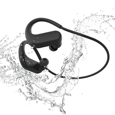 [MiFE Fresh Music] Top IPX8 Waterproof Swimming Earbuds, Bone Conduction Headphones Swimming Headphones with 8GB Memory&MP3 Player, Wireless Bluetooth 5.4, 8H Playtime In Ear Underwater Earbuds for Swimming, Running