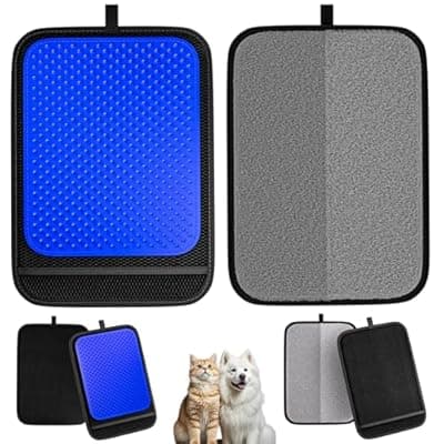 [Fancybird] Fancybird 2 Pack Pet Hair Removal Glove, Pet Hair Remover Tool with 496 Silicone Tips, Gentle Shedding Brushes for Dogs & Cats, Efficient Pet Hair Gloves for Couch Carpet Clothing