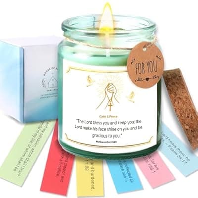 Bible Verse Jar, Christian Gifts for Women, Religious Birthday Gifts | Read Me When Bible Verses Jar, Spiritual Gift for Prayer and Emotional Support | Inspirational Gift for Women, Men, Mom, Daughter