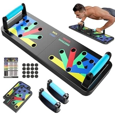[IUT] IUT Solid Push Up Board 15 in 1 Home Workout Equipment Multi-Functional Pushup Stands System Fitness Floor Chest Muscle Exercise Professional Equipment Burn Fat